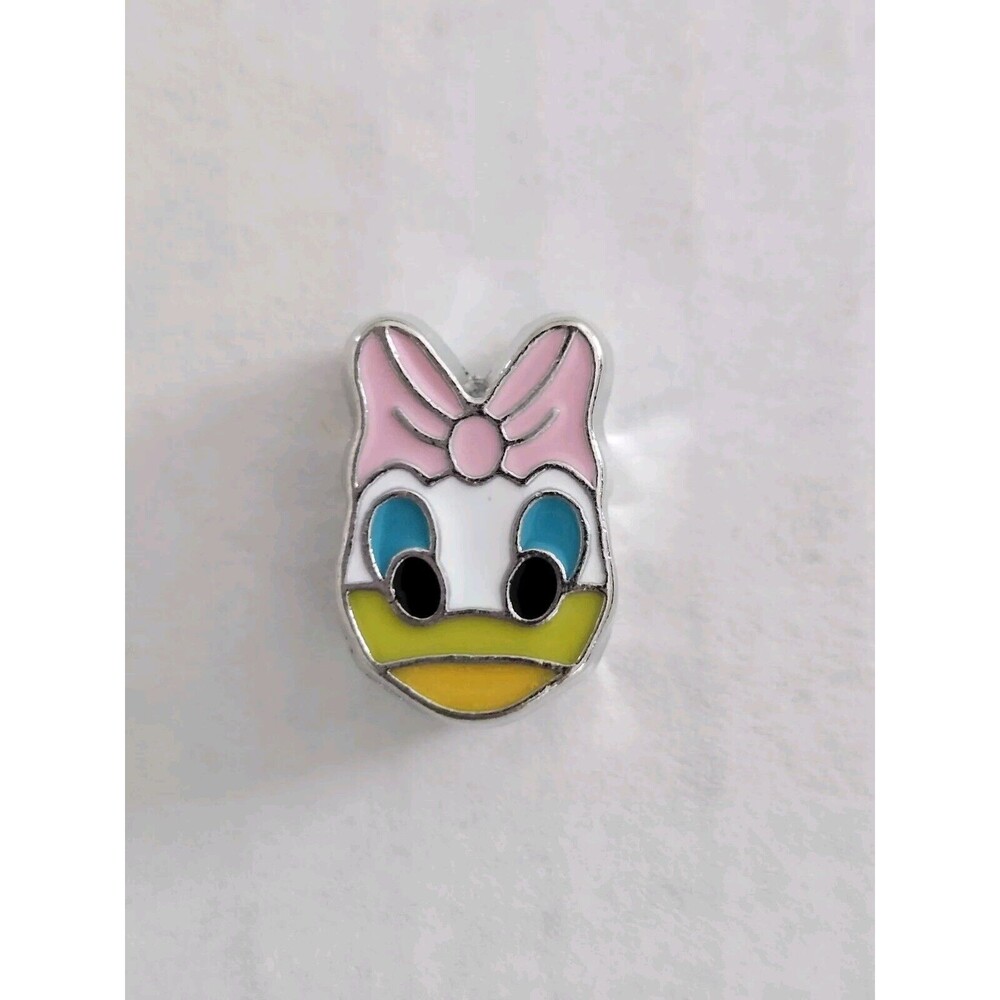 Daisy Head Enamel Bead Charm